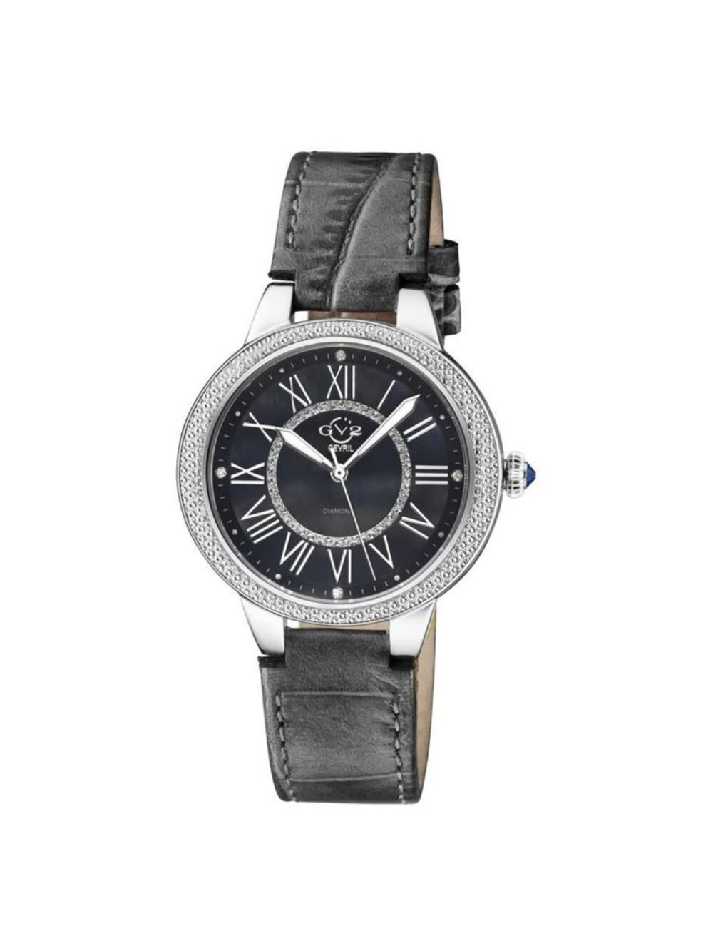 NWT Gv2 By Gevril Astor II Mother of Pearl Dial Ladies Watch